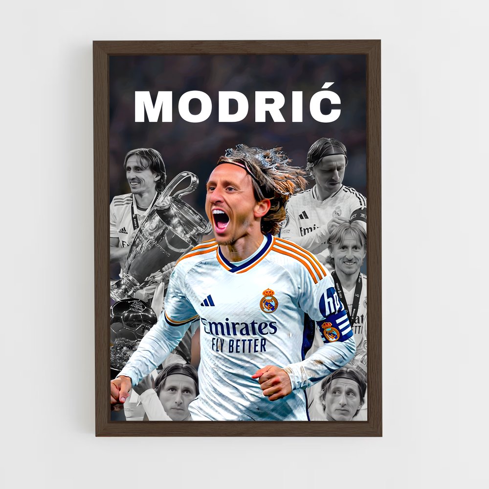 Poster Luka de modric (vue 5)
